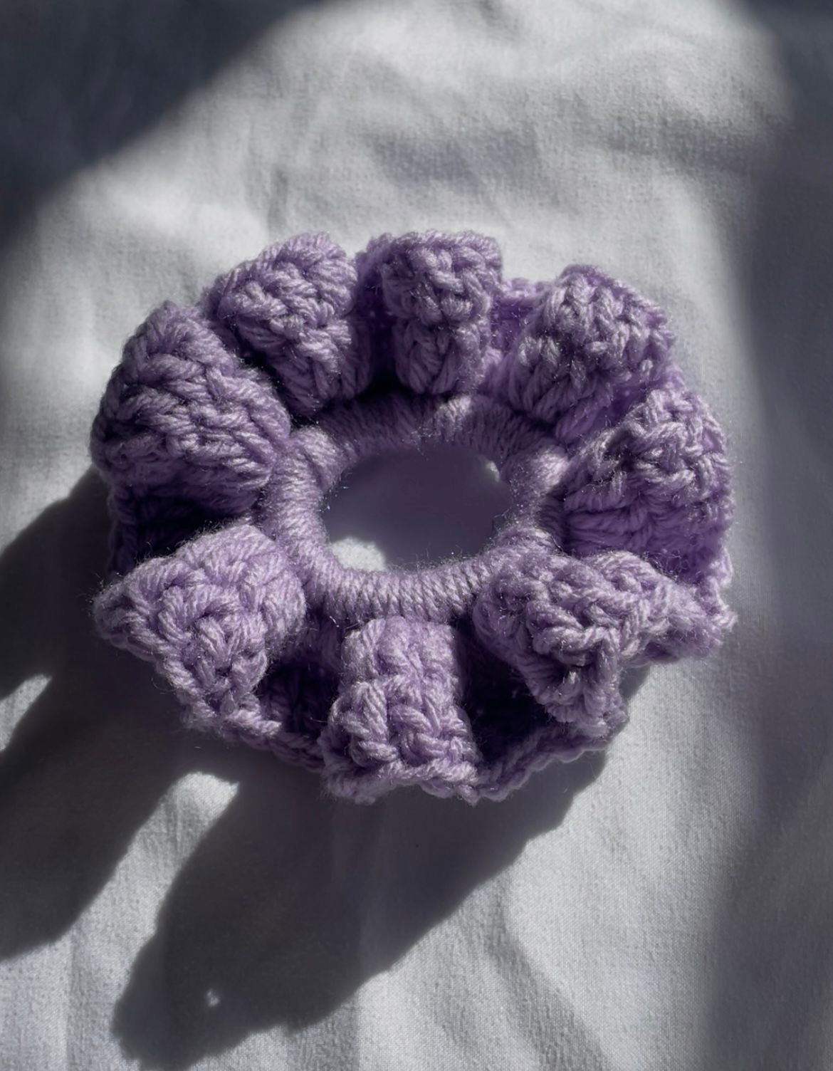 Purple Scrunchie