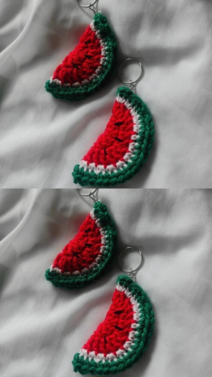 Watermelon keychain