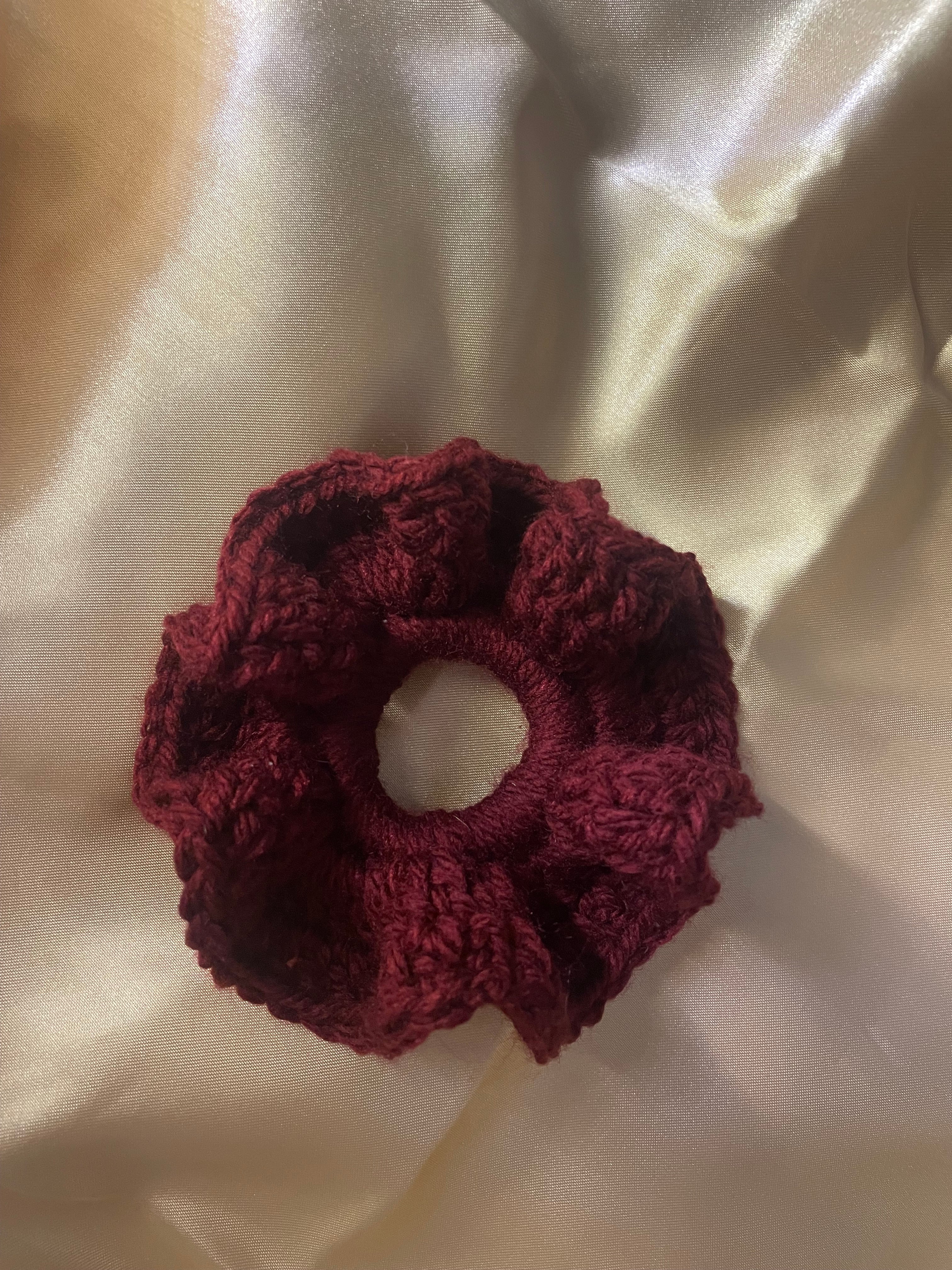 Maroon Scrunchie