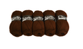 Brown- 5pc charity double knit