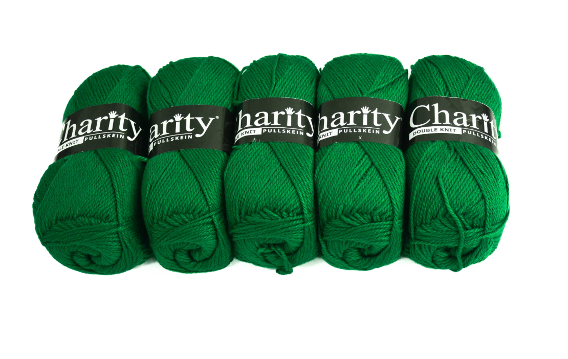 Emerald- 5pc charity double knit